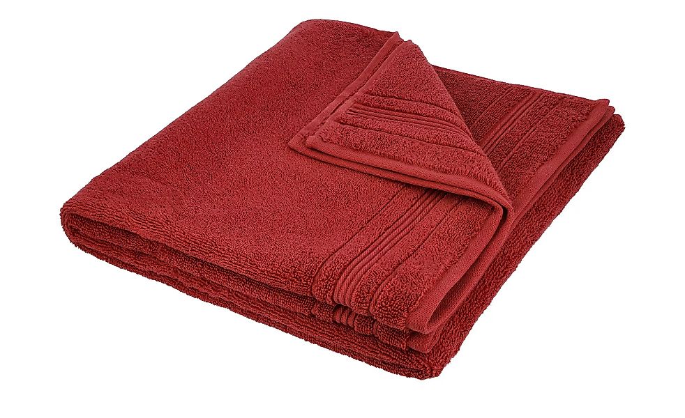VOSSEN Duschtuch  Soft Dreams - rot - 100% Baumwolle - 67 cm - Heimtextilie günstig online kaufen