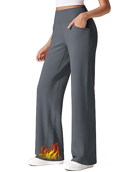 G4Free Jerseyhose Thermohose Damen Winterhose Gefüttert Hohe Taille Wasserd günstig online kaufen