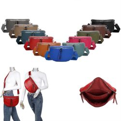 ITALYSHOP24 Bauchtasche Damen Gürteltasche Hüfttasche CrossBody günstig online kaufen