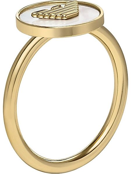Emporio Armani Fingerring Emporio Armani Damen-Damenring Metall Perlmutt, P günstig online kaufen
