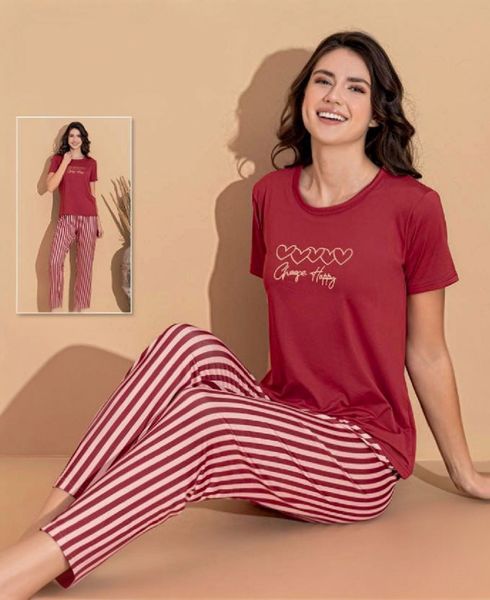 fashionshowcase Pyjama Damen Hausanzug - Schlafanzug günstig online kaufen