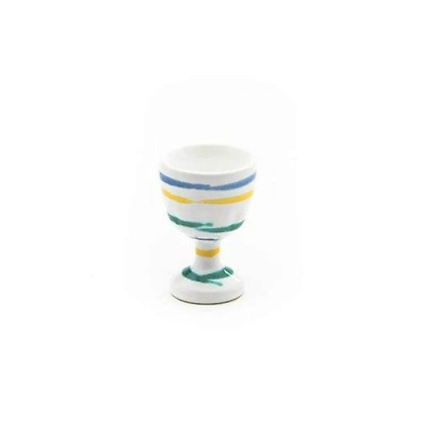 Gmundner Keramik Buntgeflammt Eierbecher glatt d: 4,9 cm / h: 7,5 cm günstig online kaufen