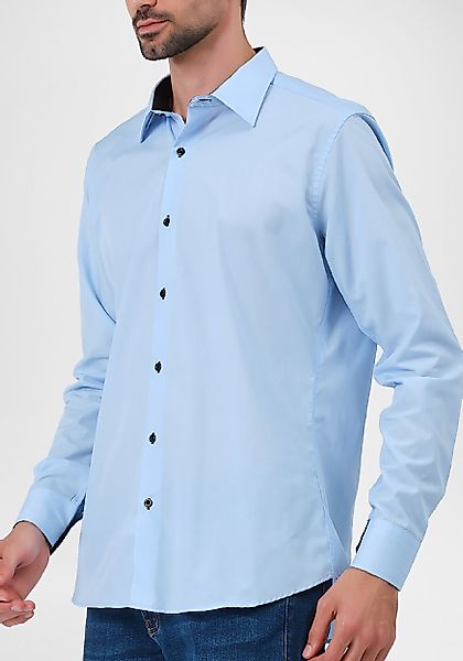 JEEL Langarmhemd Herren Hemd Langarm (1-tlg) günstig online kaufen