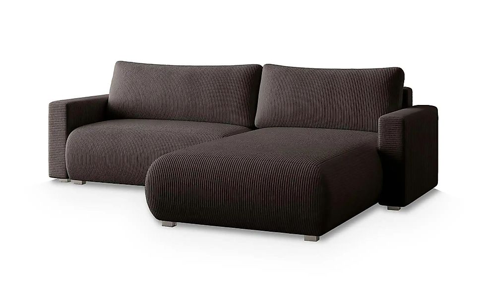 MASSENO Ecksofa  Turin  ¦ braun ¦ Maße (cm): B: 265 H: 83 Polstermöbel > So günstig online kaufen