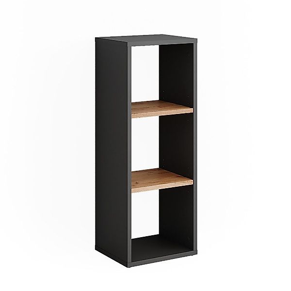 Vicco Bücherregal Orlando, Anthrazit/Goldkraft Eiche, 30 günstig online kaufen
