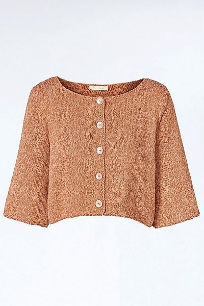 Himalaya Clothing Wolljacke Kurze Strickjacke Damen aus Baumwolle & edler S günstig online kaufen