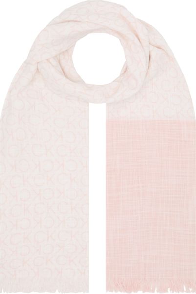Calvin Klein Schal MONOGRAM COTTON GAUZE günstig online kaufen