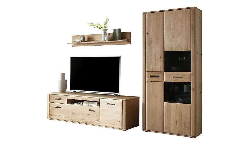 Woodford Wohnkombination  Azzurro ¦ holzfarben ¦ Maße (cm): B: 298 H: 207 T günstig online kaufen
