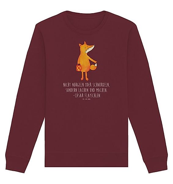 Mr. & Mrs. Panda Longpullover Fuchs Laterne Größe XXL - Burgundy - Geschenk günstig online kaufen