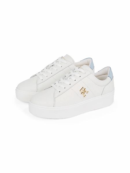 Tommy Hilfiger PLATFORM COURT SNEAKER Plateausneaker, Freizeitschuh, Halbsc günstig online kaufen