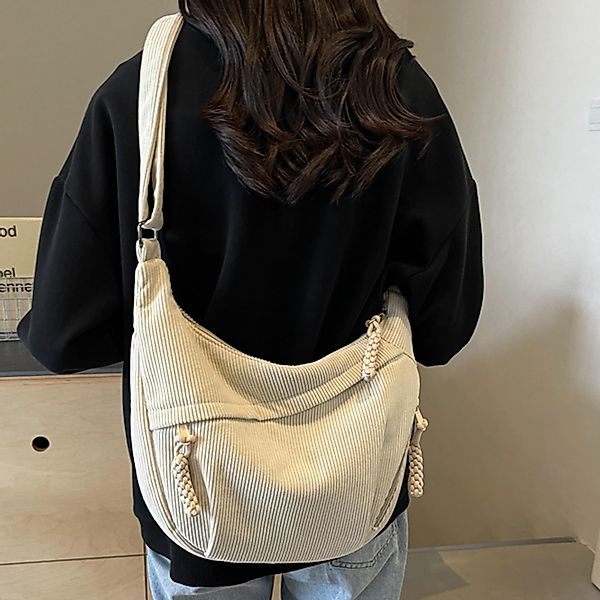 Coonoor Umhängetasche Schultertasche Damen Kordsamt-Schultertasch, Mit günstig online kaufen