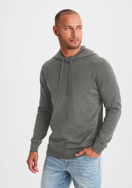 H.I.S Hoodie ", Strickpullover mit Kapuze" Feinstrick aus pflegeleichter Ba günstig online kaufen