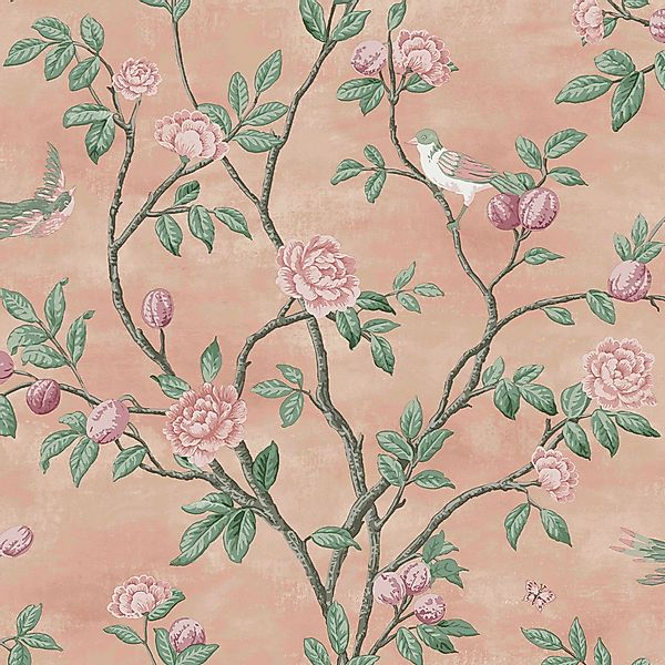 LAURA ASHLEY Vliestapete Eglantine, gemustert, FSC® günstig online kaufen