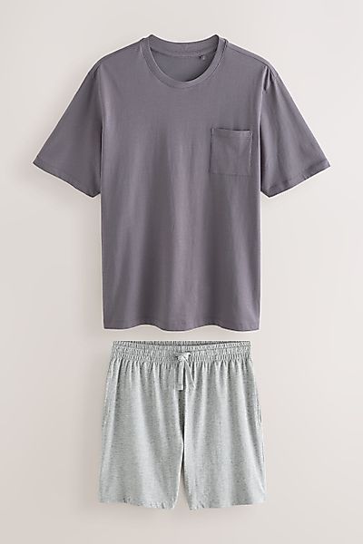 Next Pyjama Jersey-Pyjamashorts im Set (2 günstig online kaufen