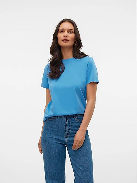 Vero Moda Kurzarmshirt "VMPAULINA SS T-SHIRT GA JRS NOOS" günstig online kaufen