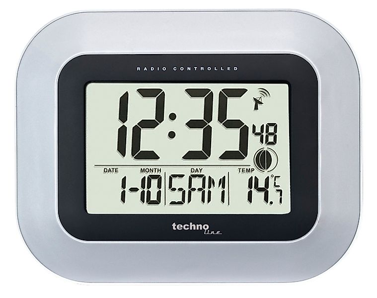 technoline Funkwanduhr WS 8005 (mit Temperaturanzeige) günstig online kaufen