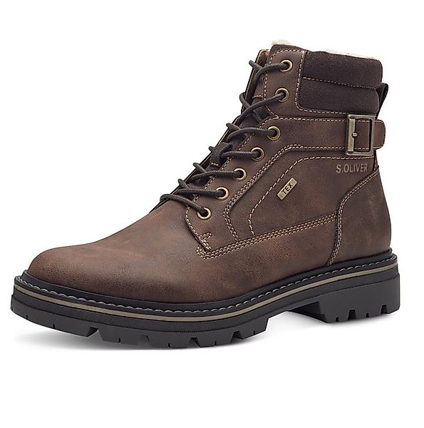 s.Oliver 5-16244-43 (wasserdicht) dunkelbraun Herren Winterstiefel günstig online kaufen