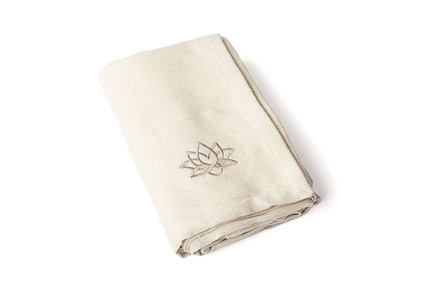 Wohndecke Yogadecke SHAVASANA, Baumwolle natur, bodhi günstig online kaufen