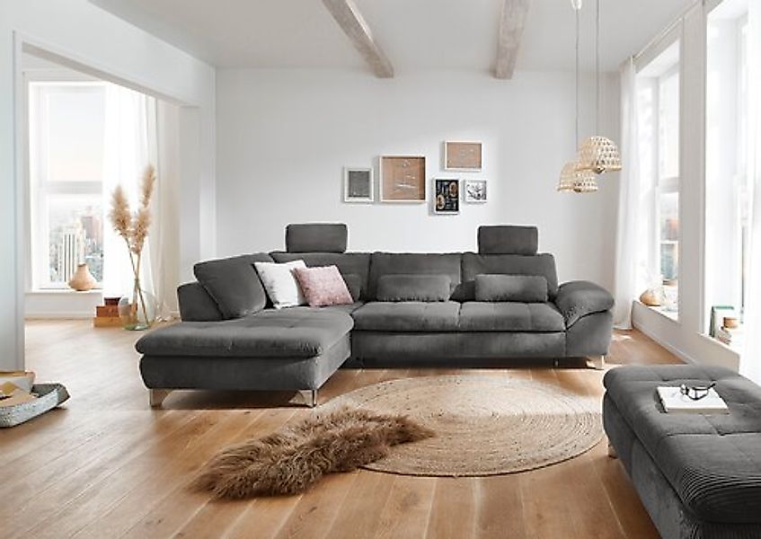 Die PlanBar Ecksofa »MP-IN14007 L-Form«, wahlweise mit Bettfunktion und ver günstig online kaufen
