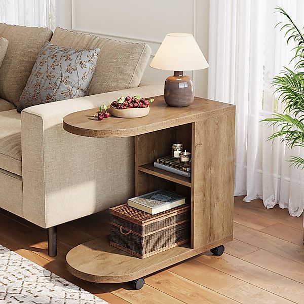 Tribesigns Beistelltisch C-förmige Sofa Beistelltisch, Mobile günstig online kaufen