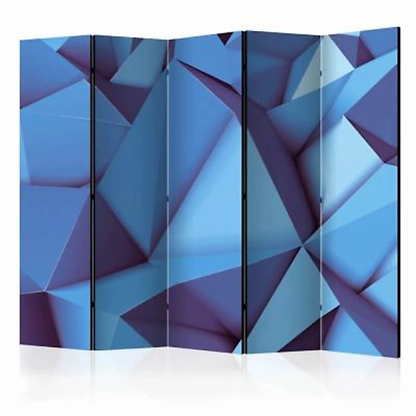 artgeist Paravent Royal Blue II [Room Dividers] blau Gr. 225 x 172 günstig online kaufen