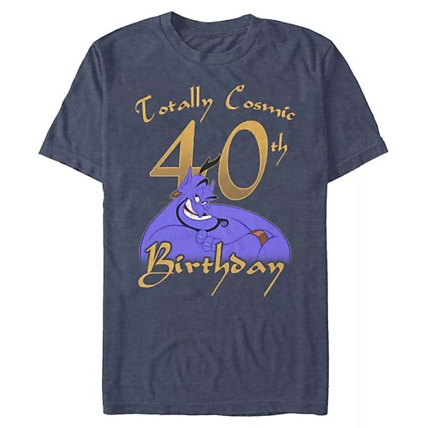 Disney - Aladdin - Genie Birthday 40 - Männer T-Shirt günstig online kaufen