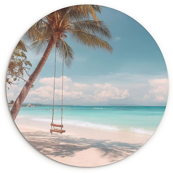 MuchoWow Gemälde Palme - Schaukel - günstig online kaufen