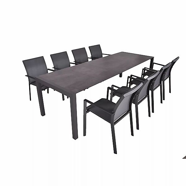 Garden Pleasure Gartenmöbel-Set 19 Sophia 9-teilig Anthrazit günstig online kaufen
