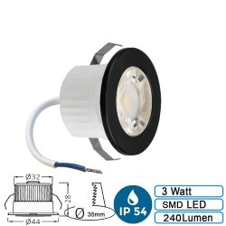 Braytron LED Einbaustrahler LED Einbau-Spot Einbauleuchte günstig online kaufen