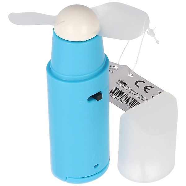 AccuCell Tischventilator Mini-Ventilator mit Deckel, Handventilator, günstig online kaufen