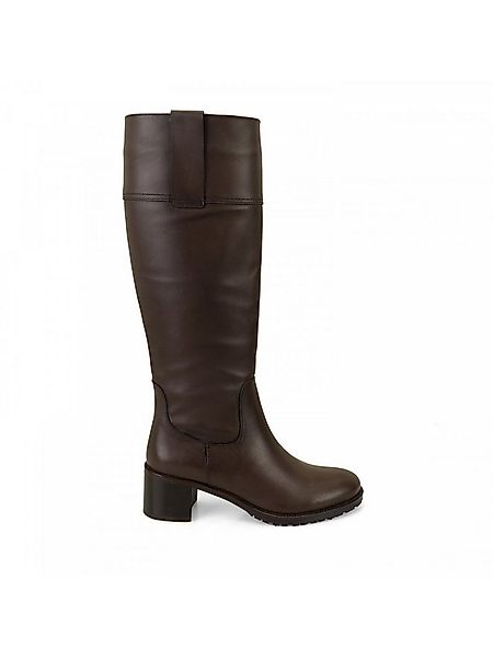 Desa Damen-Lederstiefel – 5,5 cm Absatz, zum Hineinschlüpfen, atmungsaktiv günstig online kaufen