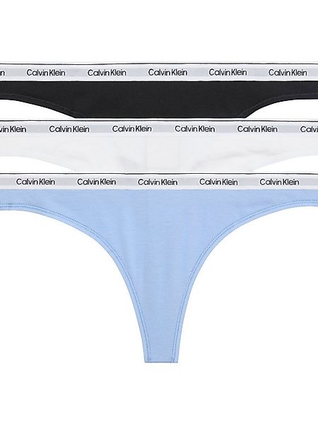 Calvin Klein Underwear String 3 PACK THONG (LOW-RISE) (Packung, 3-St., 3er- günstig online kaufen