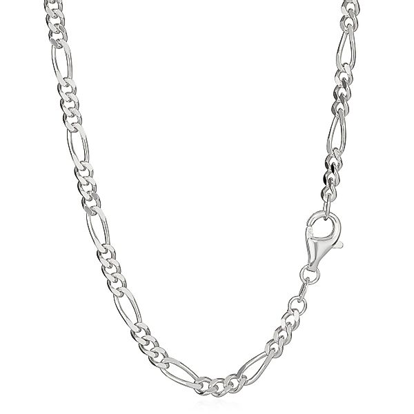 NKlaus Silberkette 42 cm Figarokette 925 günstig online kaufen