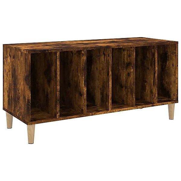 vidaXL Schuhschrank Plattenschrank Räuchereiche 100x38x48 cm günstig online kaufen