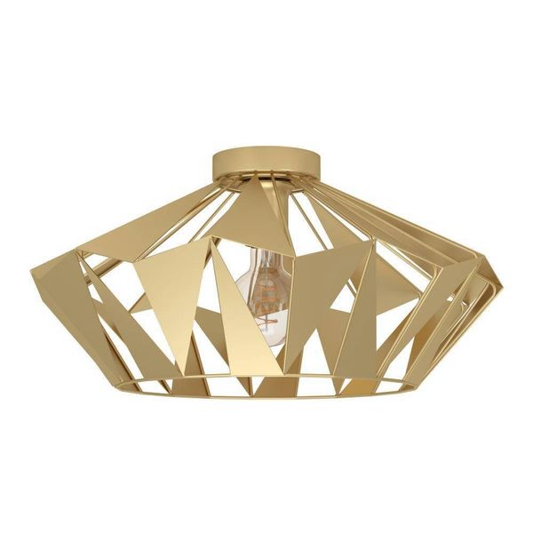 EGLO Carlton Deckenleuchte, gold günstig online kaufen