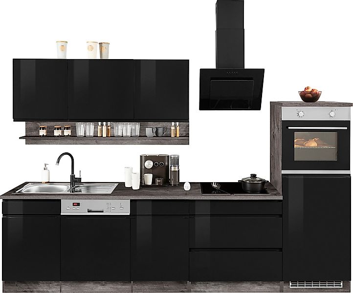 KOCHSTATION Küchenzeile KS-Virginia, Breite 300 cm, mit E-Geräten günstig online kaufen