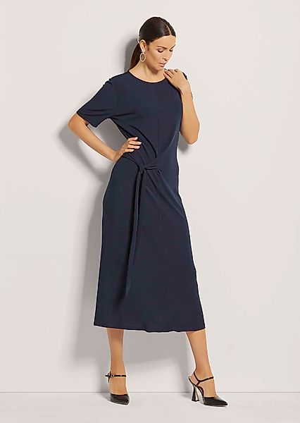 MADELEINE Maxikleid Halbarm-Kleid mit Taillenband günstig online kaufen