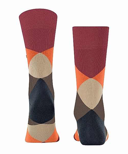 Burlington Clyde Herren Socken, 40-46, Rot, Raute, Baumwolle, 20942-883002 günstig online kaufen