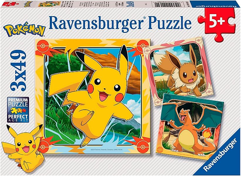 Ravensburger Puzzle Pokémon, 147 Puzzleteile, Made in Europe günstig online kaufen