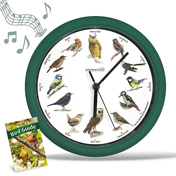 Starlyf Wanduhr Birdsong Clock (Uhr mit günstig online kaufen