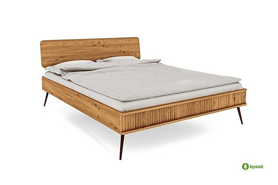 byoak Massivholzbett KULA mit Holzkopfteil, Naturgeölt günstig online kaufen
