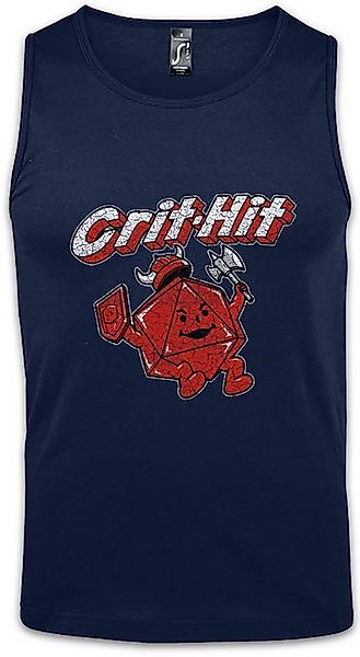 Urban Backwoods Tanktop Crit-Hit Ärmelloses T-Shirt Geek Nerd Ohren Gamer F günstig online kaufen