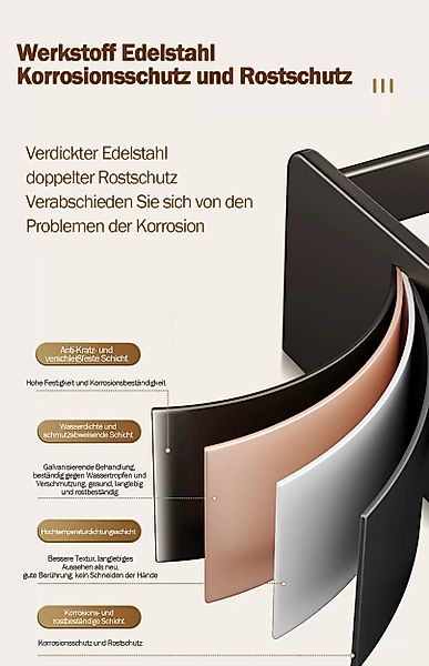 OYLCDI Duschablage Ohne Bohren, Edelstahl Eckregal,30/40/50cm,Duschkorb, günstig online kaufen