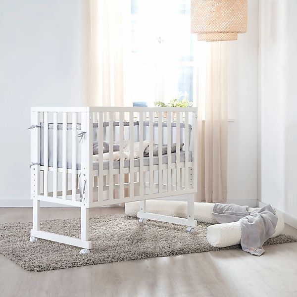 roba® Beistellbett roba Style grau, Stuben- günstig online kaufen