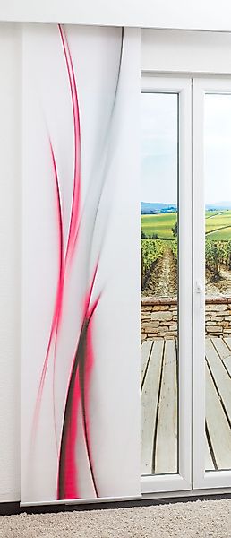 LYSEL® Schiebegardine Lichteffekt (1 St), blickdicht, günstig online kaufen