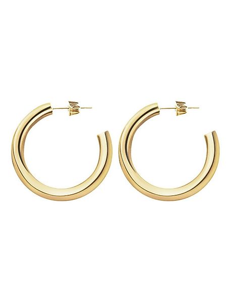 GOOD.designs Paar Creolen, aus Edelstahl 18K vergoldet mit Poussette günstig online kaufen