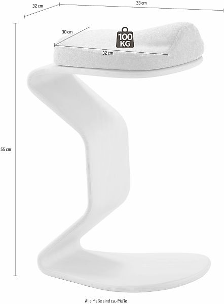 Mayer Sitzmöbel Arbeitshocker "Hocker myERCOLINO mit Comfortsitz", ermöglic günstig online kaufen