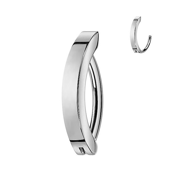 Taffstyle Bauchnabelpiercing Clicker Ring minimalistisch Chirurgenstahl Bau günstig online kaufen