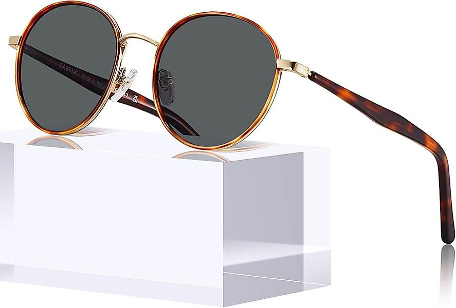 LuxusKollektion Retrosonnenbrille Vintage Runde Damen Sonnenbrille günstig online kaufen