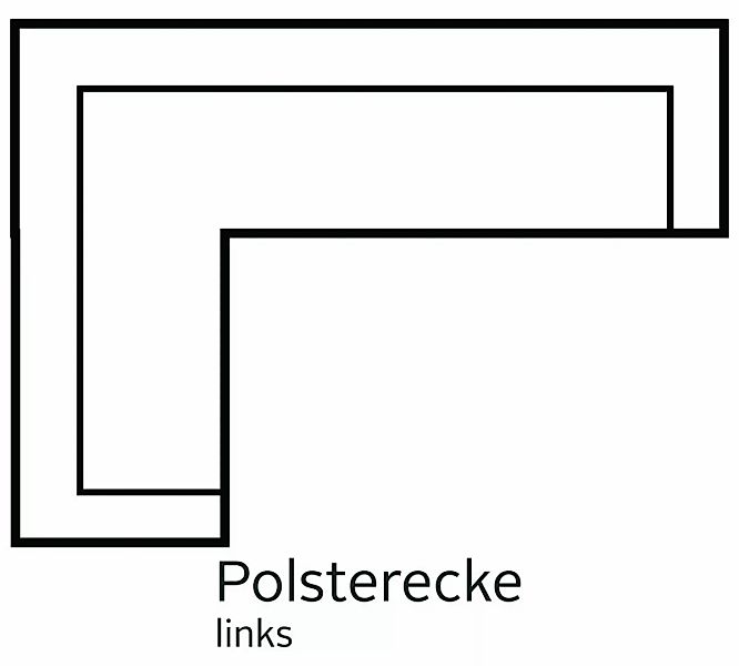 sit&more Ecksofa "Basel L-Form", wahlweise mit Relaxfunktion günstig online kaufen